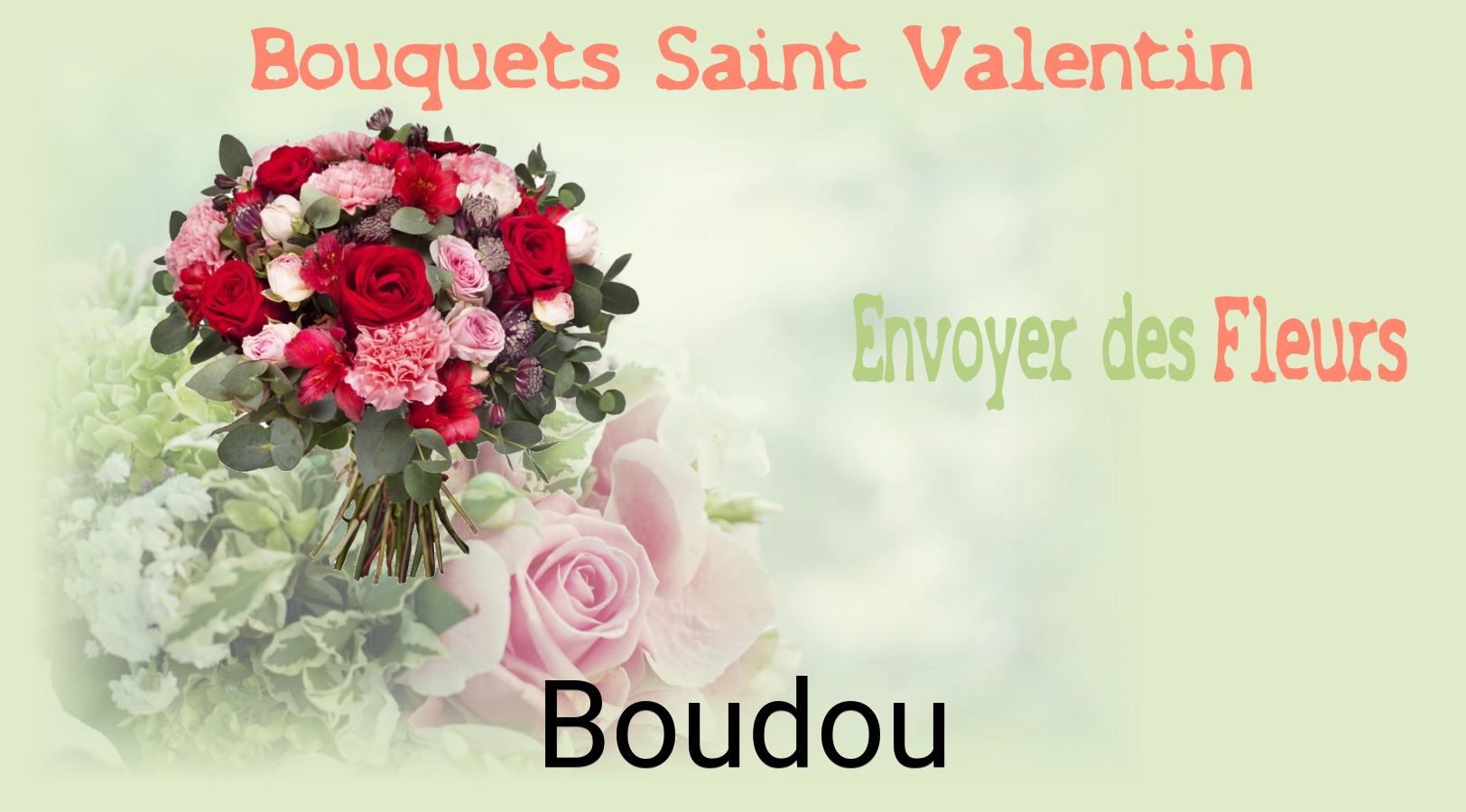 Roses de Saint-Valentin livrées à Boudou